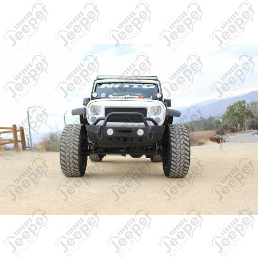 Pare chocs avant acier avec porte treuil Jeep Wrangler JK