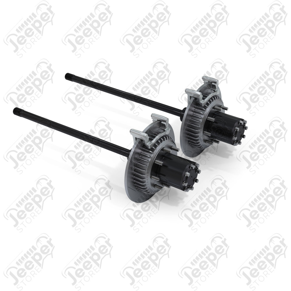 JK: Dana 44 Rear Axle 8-Lug Full-Float Conversion & Slotted Big Rotors–30-Spline