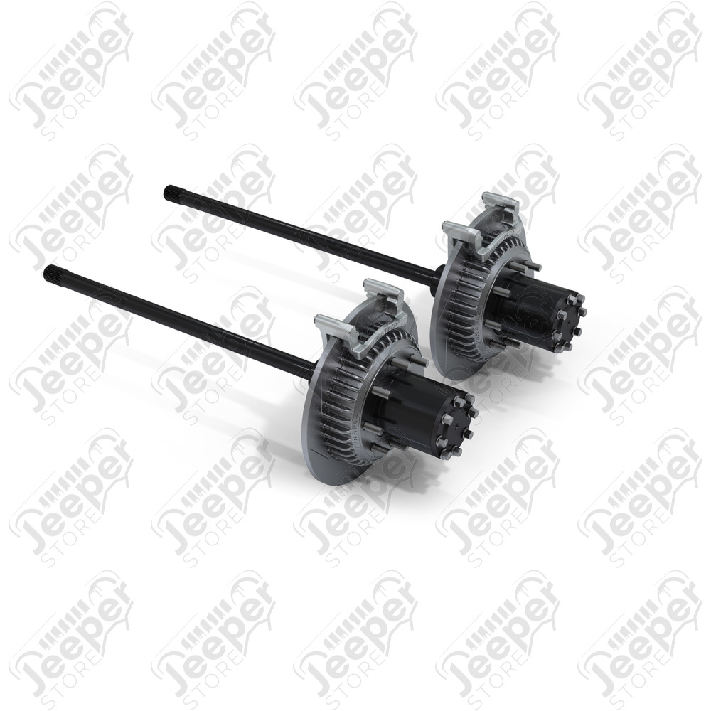 JK: CRD60 Rear Axle 8-Lug Full-Float Conversion & Slotted Big Rotors – 3” OD