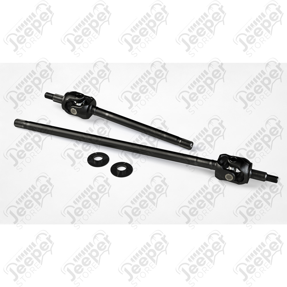 JK: Tera44 HD Front Axle Shaft Kit w/ Outer Stubs & U-Joints – Wide – 30-Spline