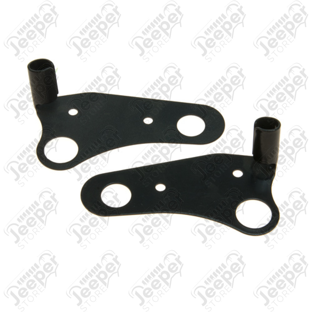 Kit de 2 pattes de fixation pour bâche Bestop sur baie de pare brise Jeep CJ7 et Wrangler YJ 