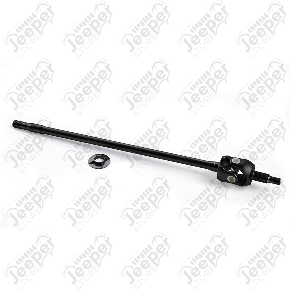 JK: Tera30 HD Front Axle Shaft w/ Outer Stub & U-Joint – Right – 30-Spline