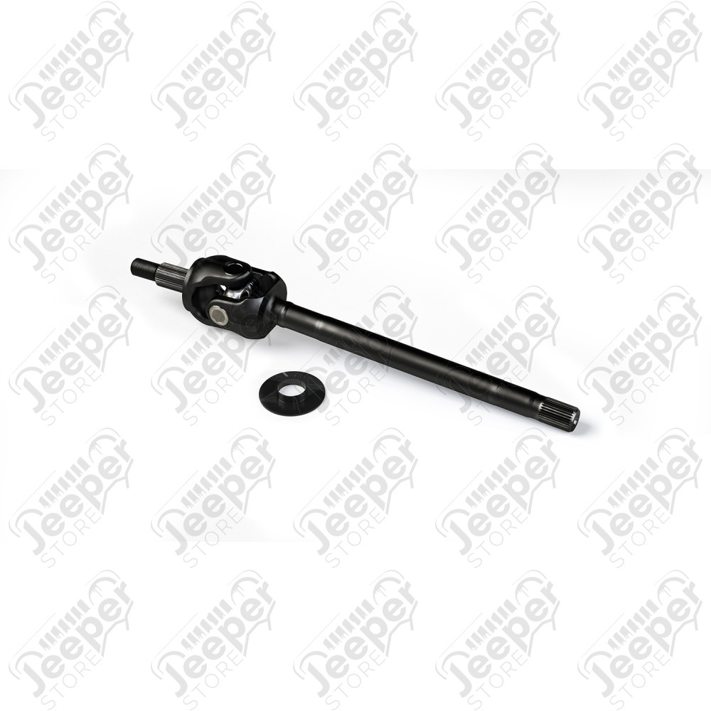 JK: Tera44 HD Front Axle Shaft w/ Outer Stub & U-Joint – Wide Left – 30-Spline