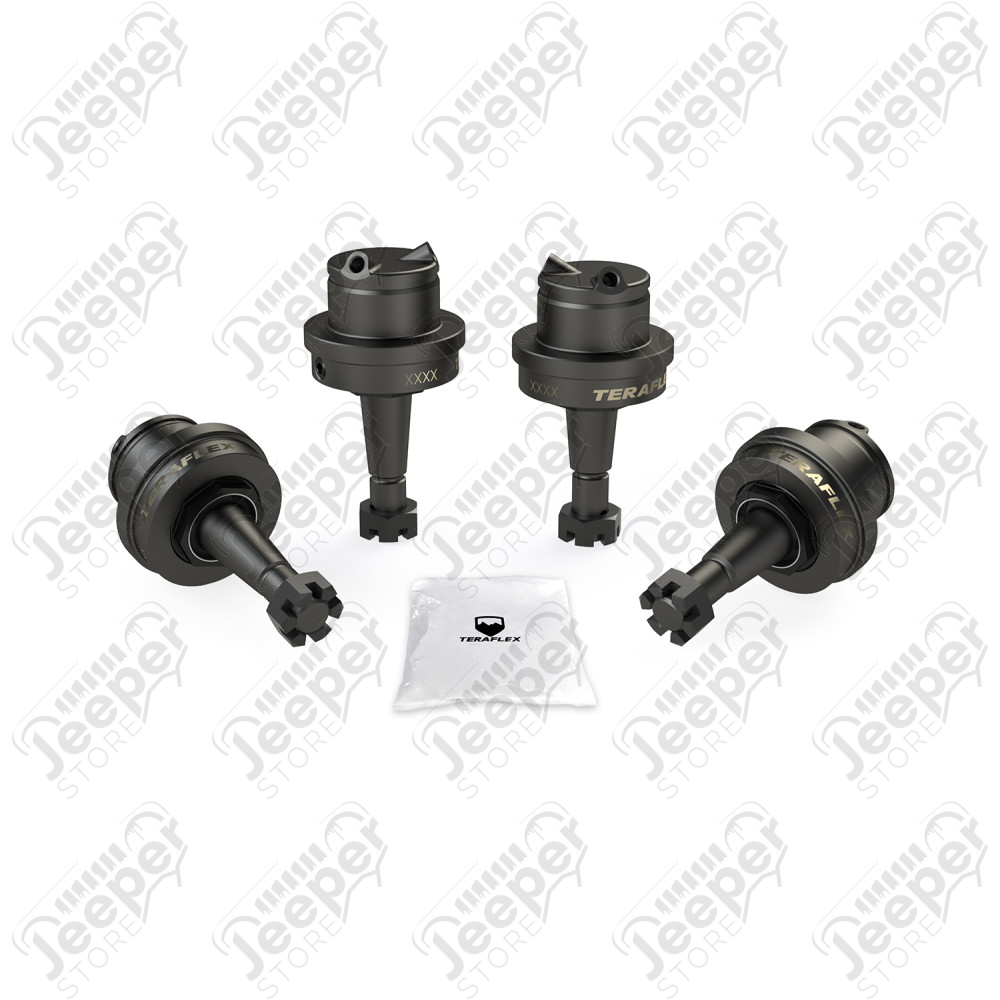 JL / JT: Dana 30/44 HD Ball Joint Kit w/out Knurl (2 Upper & 2 Lower)