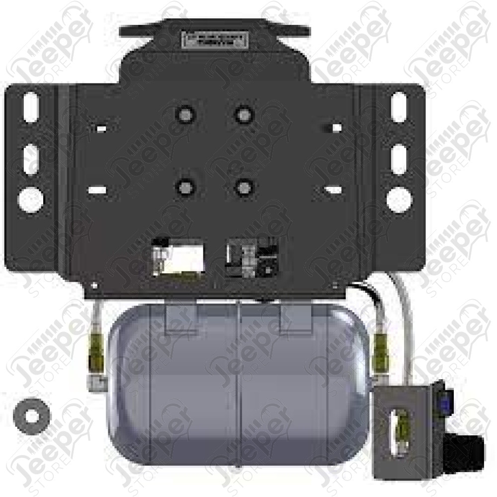 Kit montage compresseur ARB sous sieges avant gauche conducteur - Jeep Wrangler JK Unlimited (4 portes)