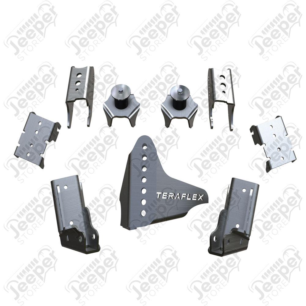 JK: CRD60 Rear Axle Bracket Kit