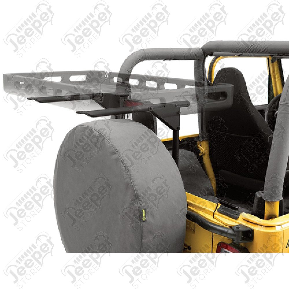 Kit de montage pour galerie sur porte roue de secours Jeep Wrangler JK