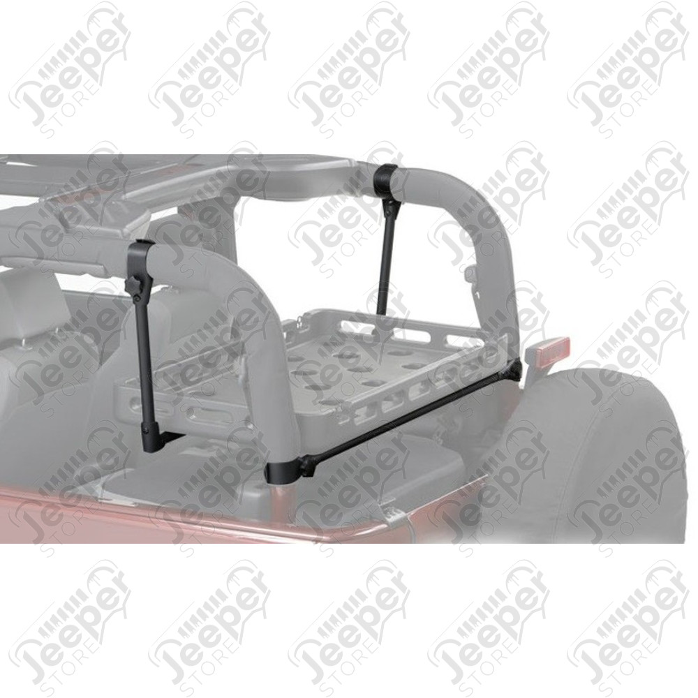 Kit de montage galerie "lower cargo", pour Jeep Wrangler TJ et JK 