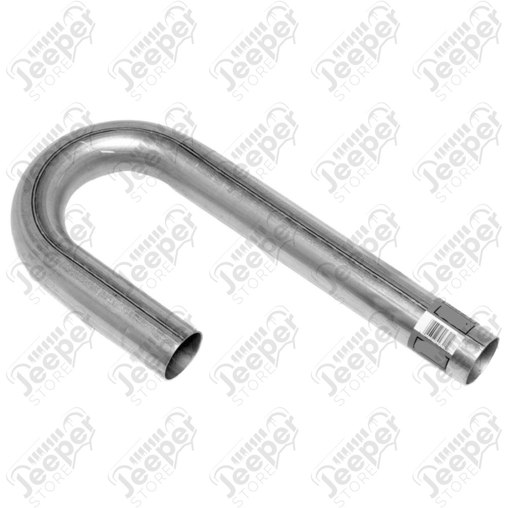 Coude d'échappement universel en acier diamètre 2.25" (57 mm) et angle à 90° - AP10673