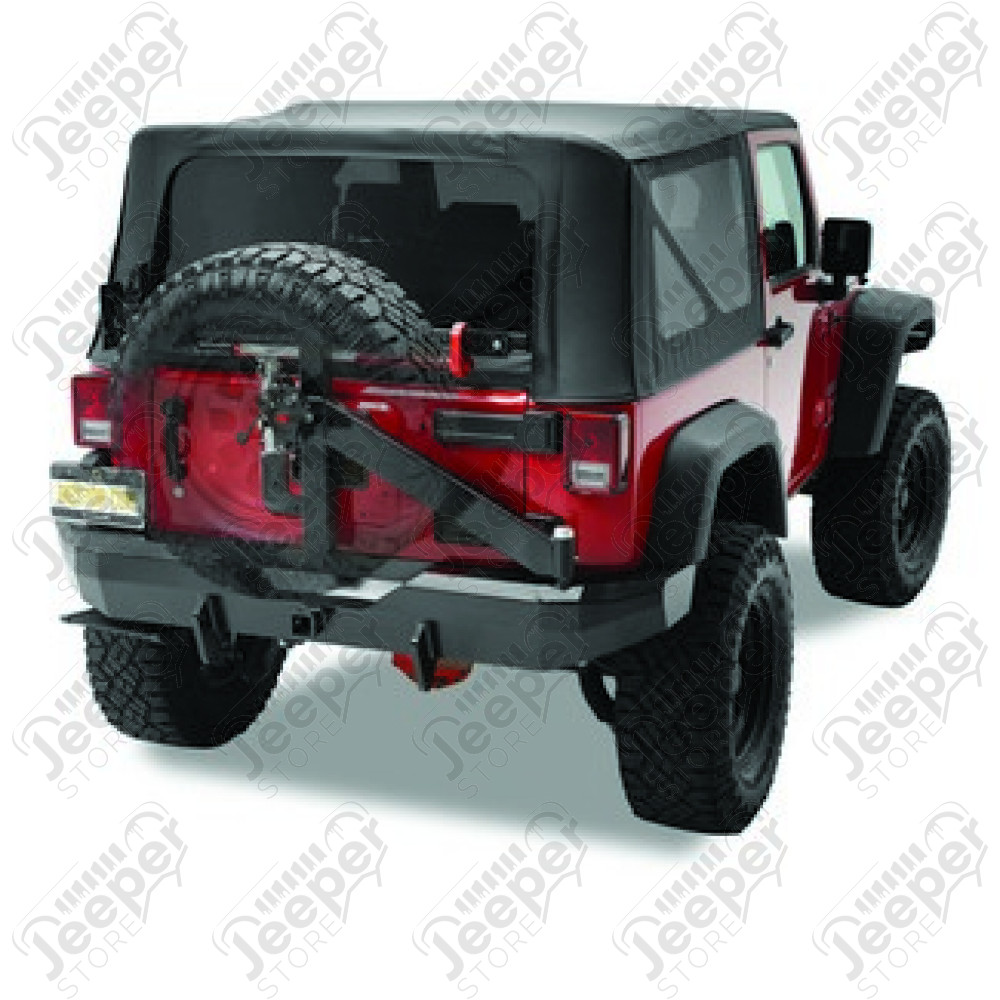 Pare chocs arrière "High Rock" avec porte roue de secours, Wrangler JK 