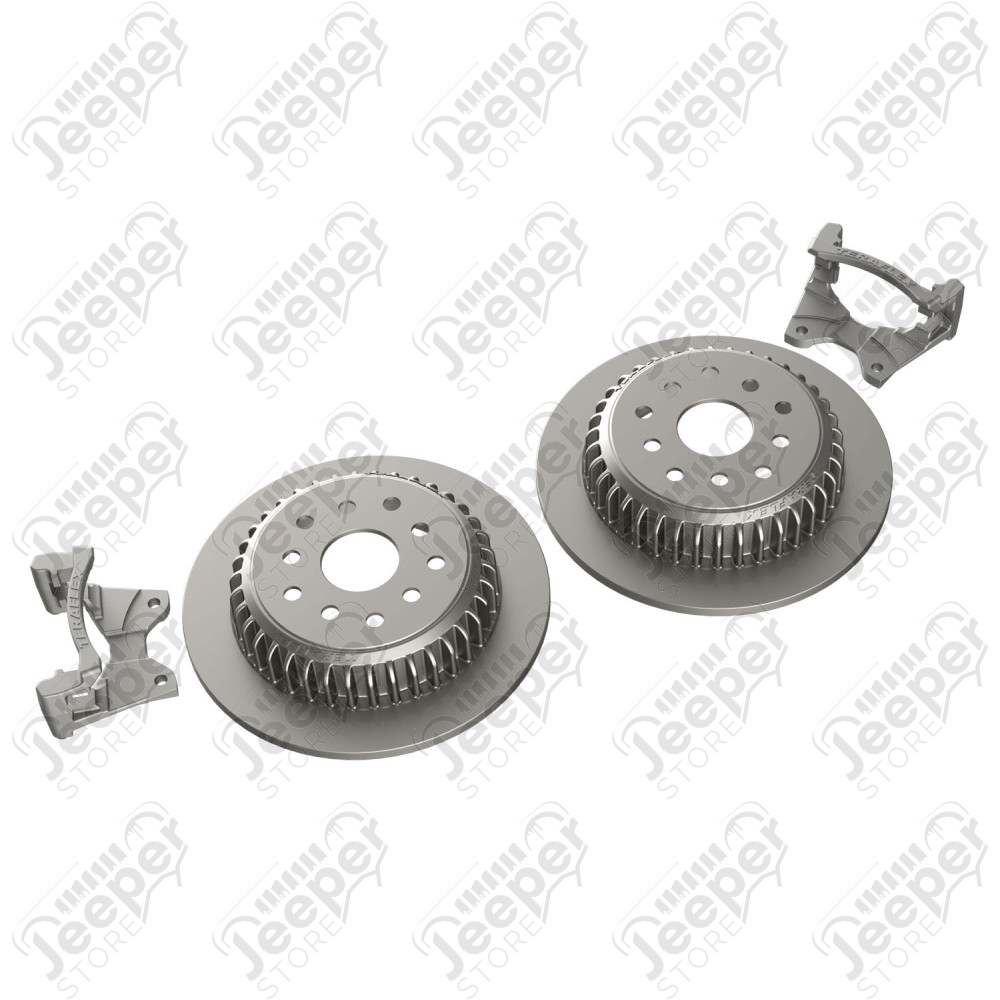 JK: Rear Performance Big Rotor Kit w/ Solid Rotors – 5x5” & 5x5.5”