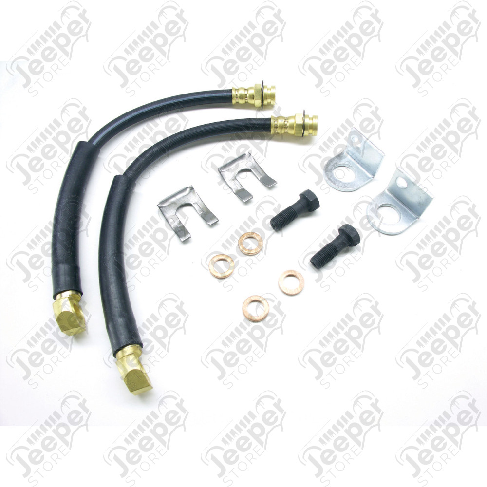 TJ: Rear Disc Brake Hose Kit 