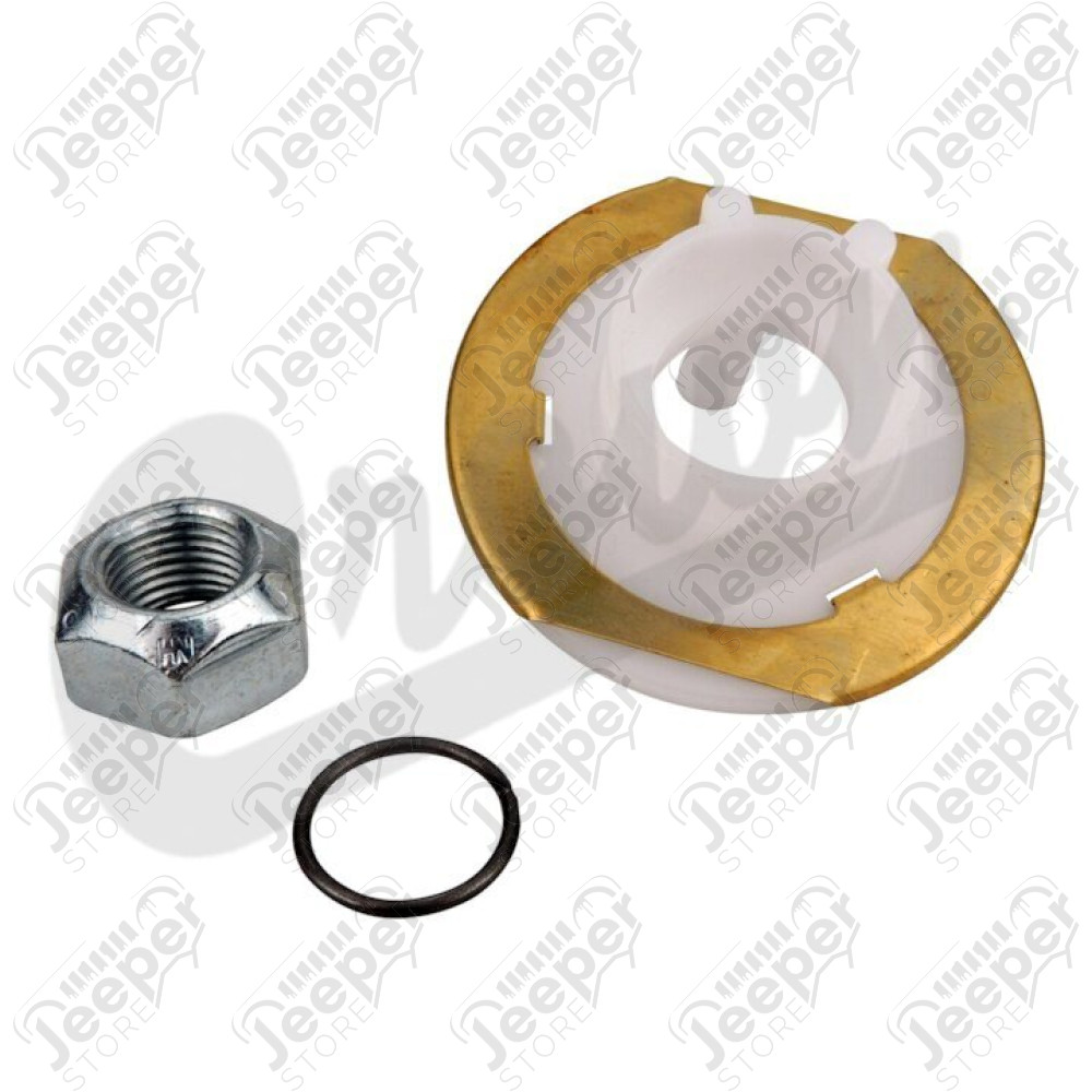 Anneau de contact clignotant et bague de klaxon avec écrou pour volant (colonne de direction non réglable) - Jeep Wrangler YJ - 4487711K