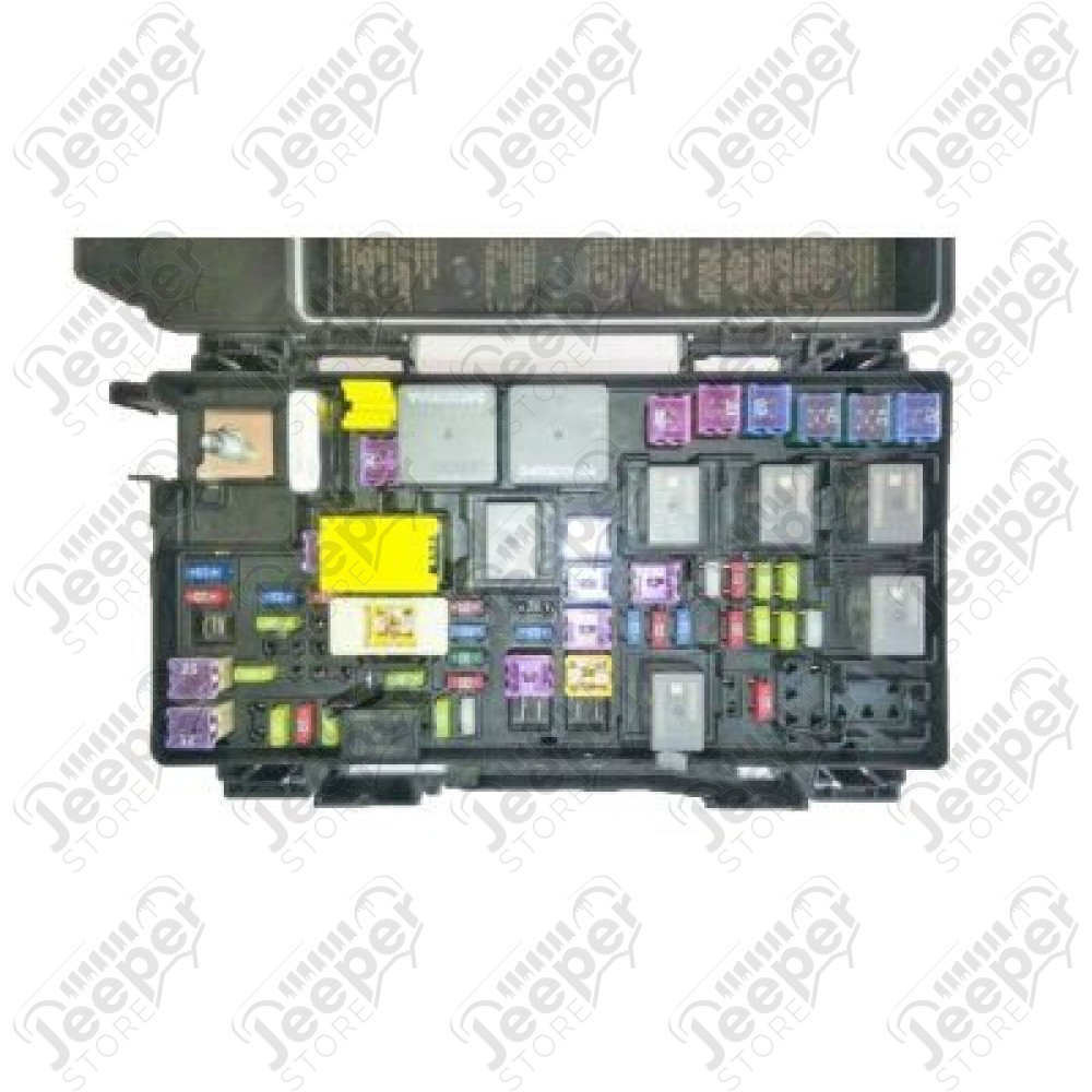 Module d'accessoires (BSI) pour 3.8L V6 Jeep Wrangler JK (2 ou 4 portes) - 4692298 / 04692298AJ / 04692296AL / 4692298AE / 4692298AF / 4692298AG / RL692298AG / 4692298AH / RL692298AH / 4692298AI / 598704