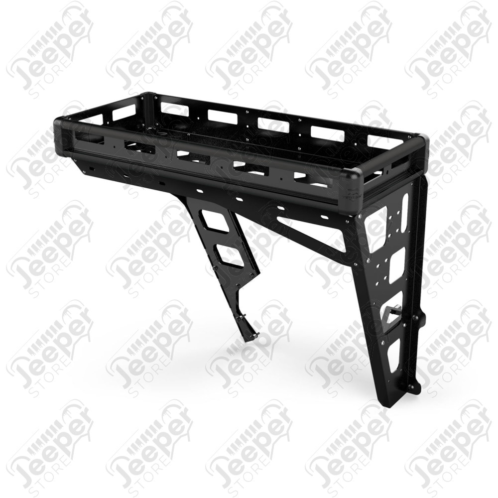JK: Alta Cargo Rack – Black Rails