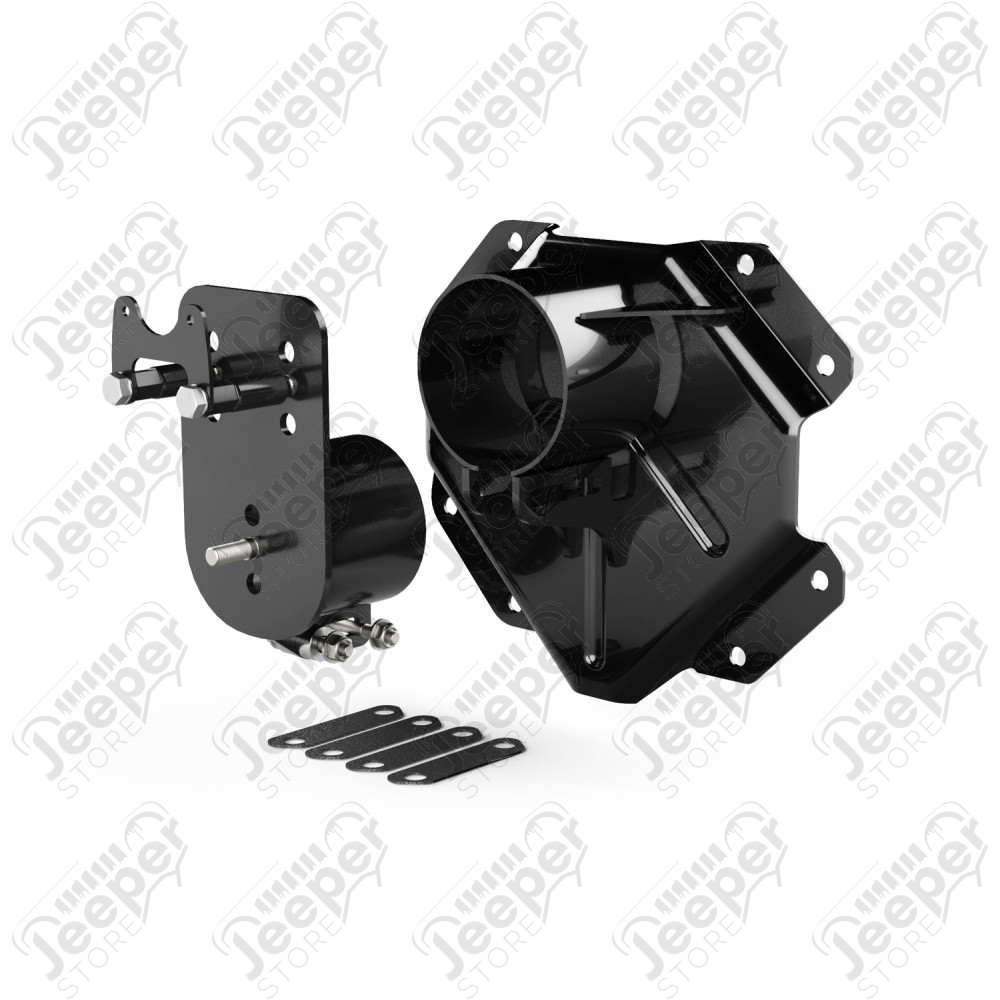 JK: Alpha HD Adjustable Spare Tire Mount Kit – 5x5” 