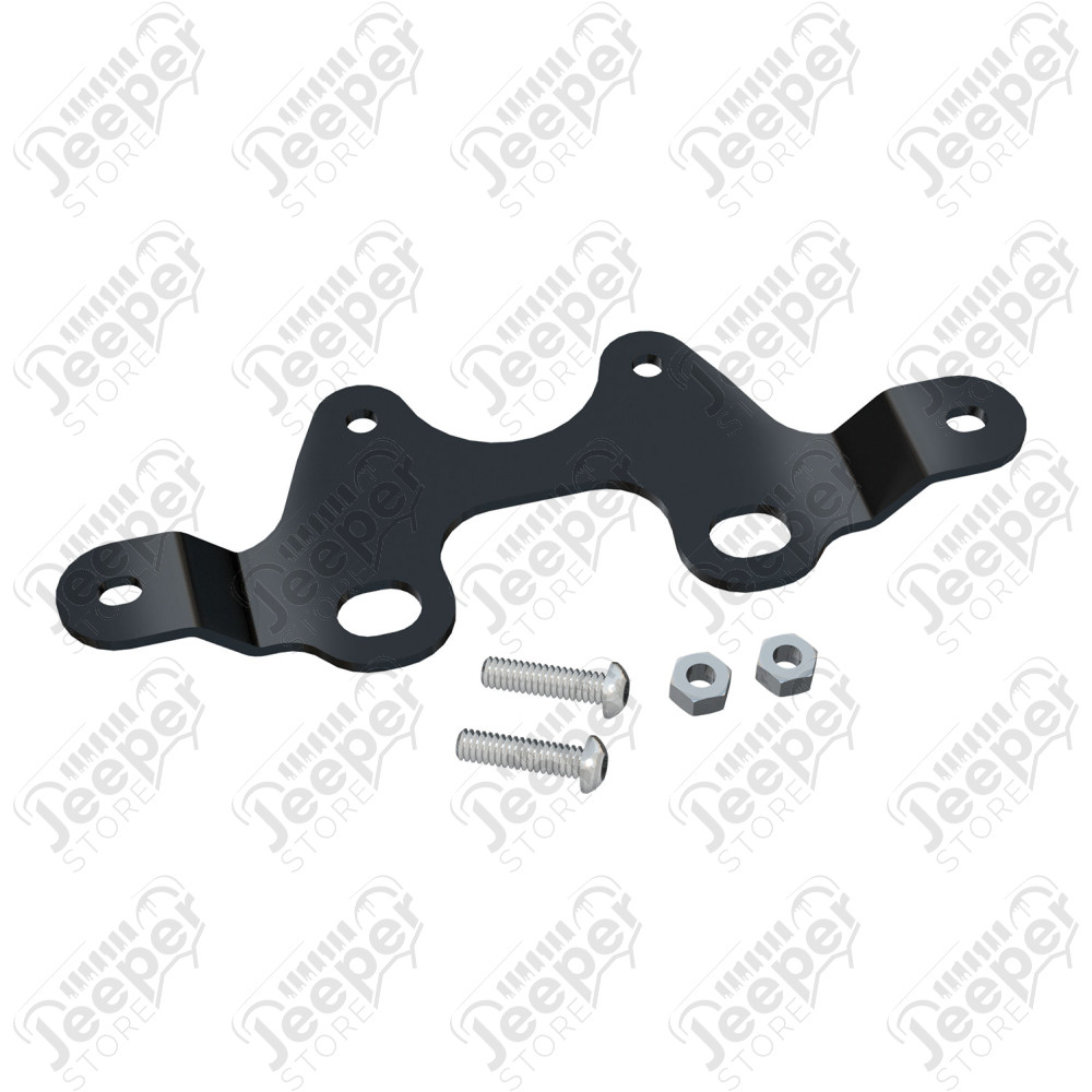 JK: Alpha License Plate & 3rd Brake Light Mount Kit – No Lug Nuts