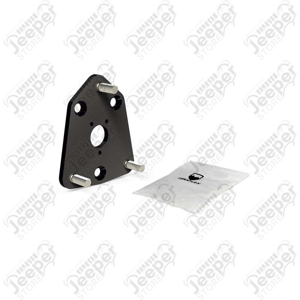 JL: Alpha HD 8-Lug Spare Tire Mount Adapter Kit (5x5” to 8x6.5”)