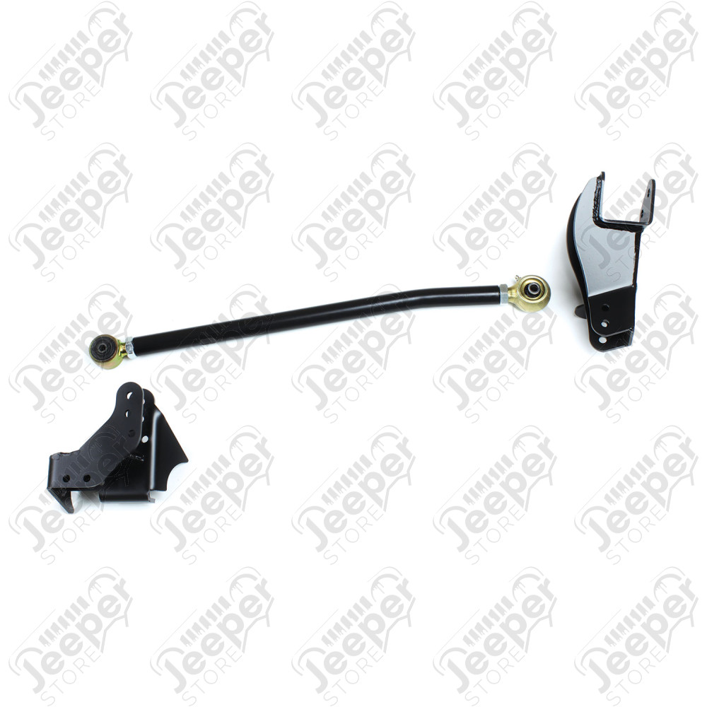 TJ: High Steer HD Adjustable Track Bar & Bracket Kit – Front (3.5-6” Lift)