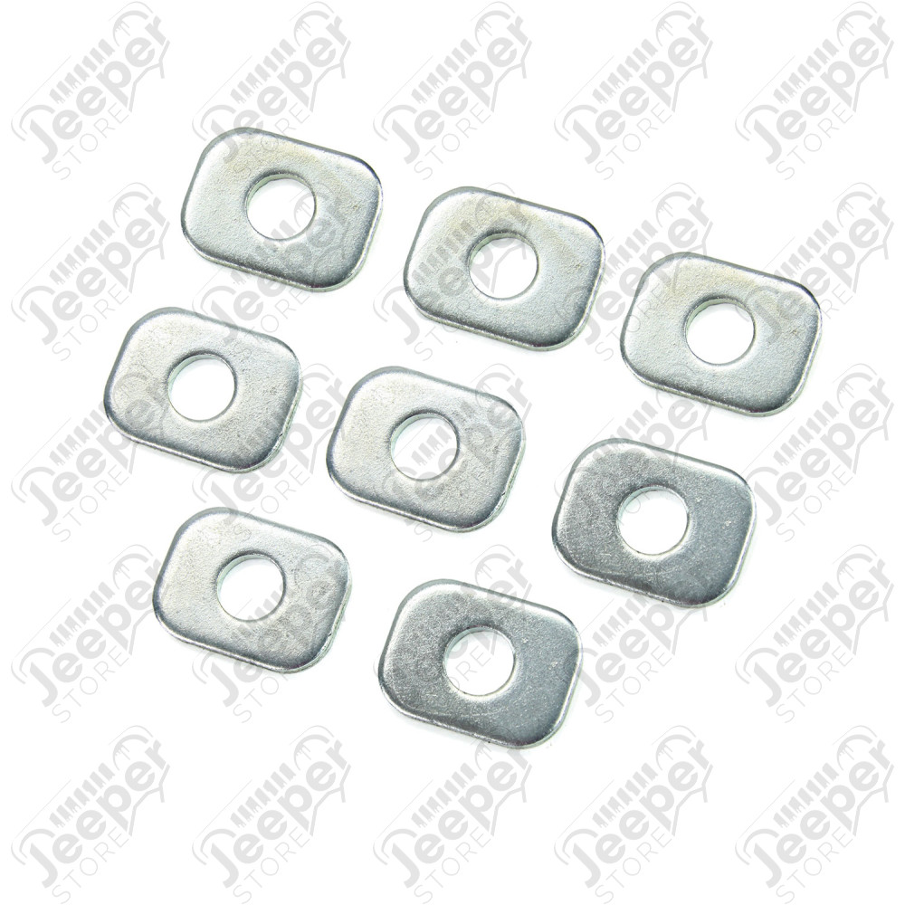 JK: Control Arm Cam Bolt Washer Kit – Front Lower & Rear Upper