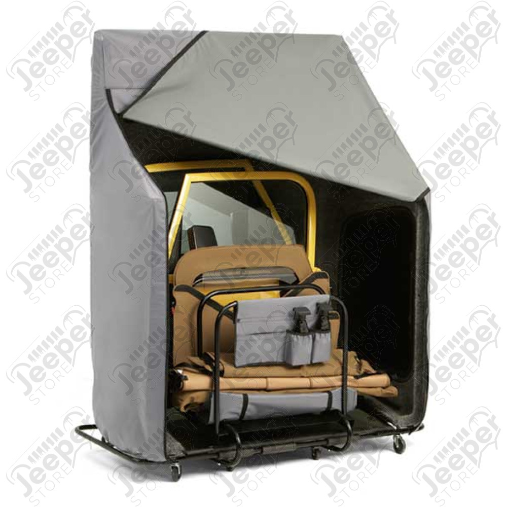 Chariot Bestop pour stockage du hardtop et portes des Jeep CJ, Wrangler YJ, TJ