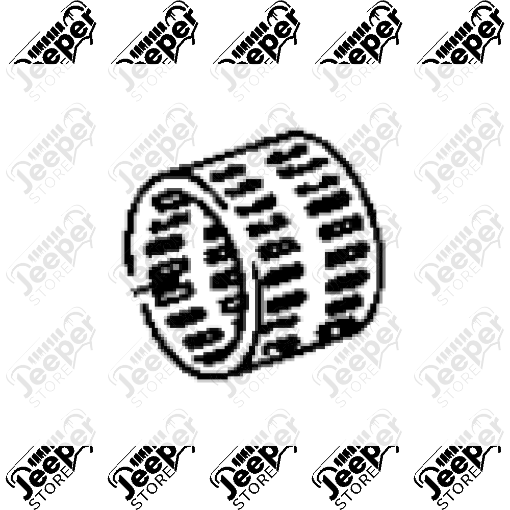 Roulement à rouleaux pour boite à vitesses NV2550 Jeep Wrangler TJ et Cherokee Liberty KJ