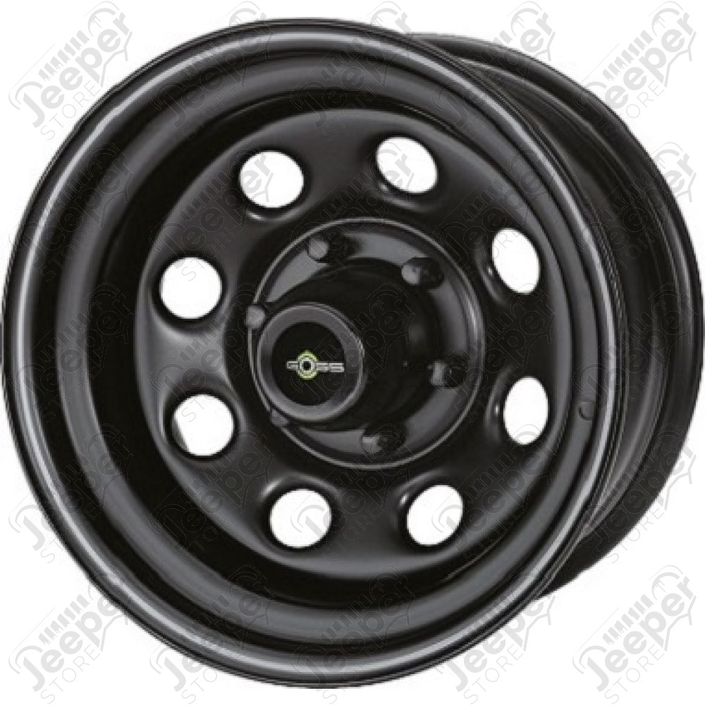 Jante Soft8 Acier Black mat 10x15 / 5x114.3 / ET:-44