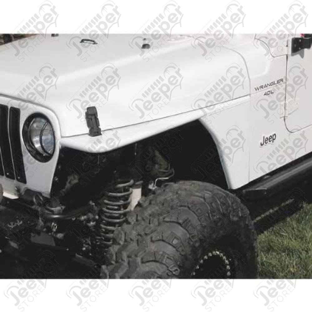 Kit ailes plates acier avant "Rock Crawler" Rugged Ridge RRC - Jeep Wrangler TJ - 12004.53