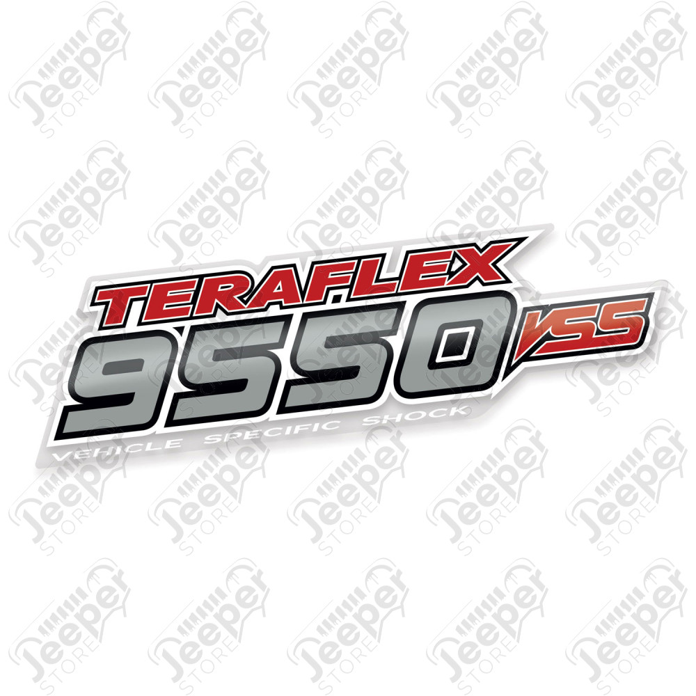 TeraFlex 9550 VSS Twin-Tube Shock Sticker
