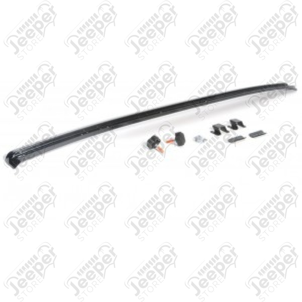 Baguette de fixation pour bâche soft-top, bikini, ... Jeep Wrangler JK 2 portes et 4 portes Unlimited (à cliper comme le hard top, pour réf: 2580-.. , 52581-.. , 52583-.. , 52584-.. , 52585-.. , 52586-.. . )