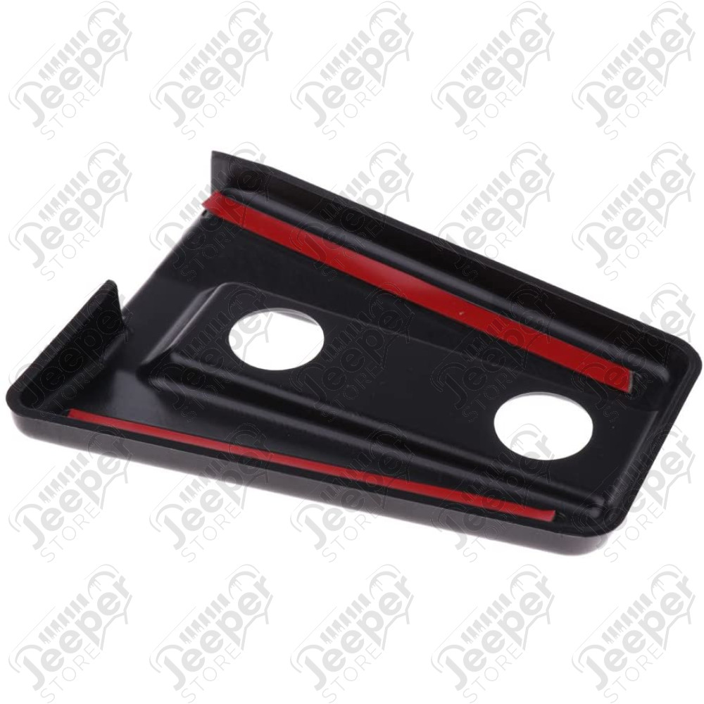 Kit enjoliveurs de charnières de portes (couleur: noire) Jeep Wrangler JK