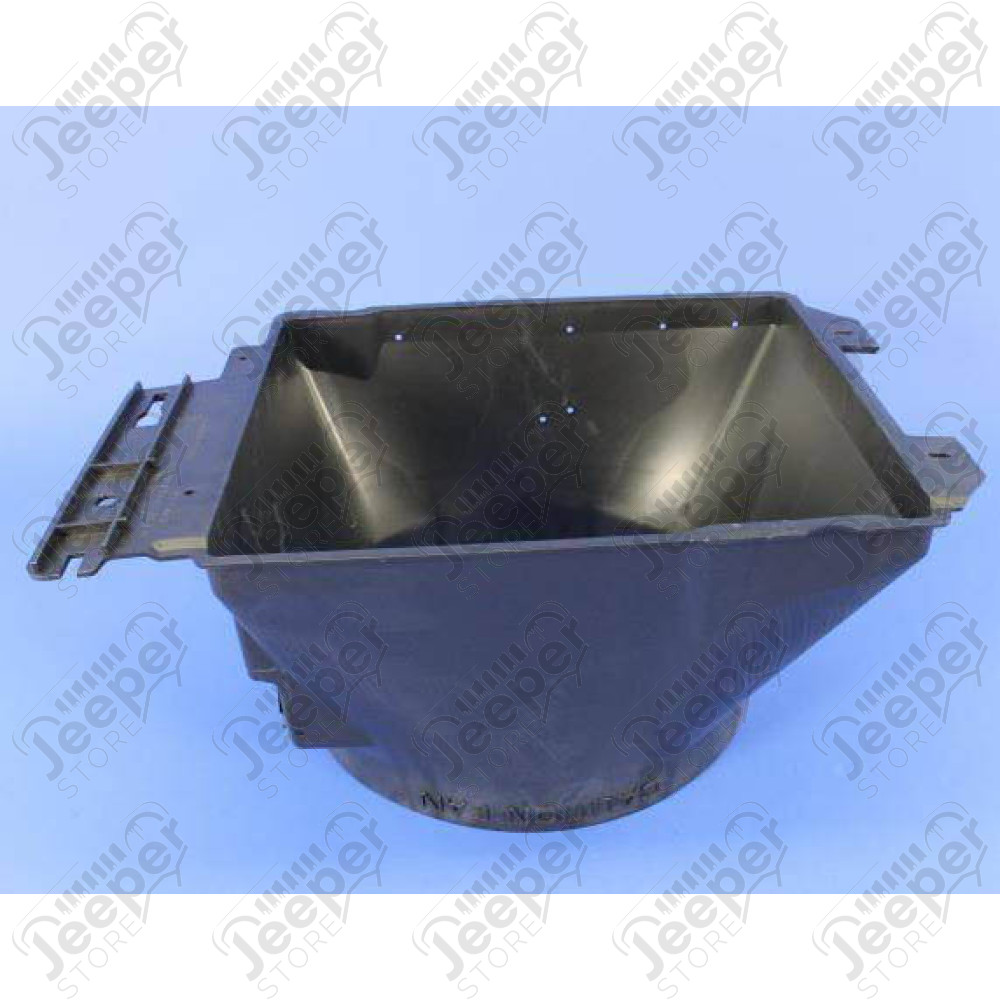 Carter plastique de ventilation (Buse d'air) moteur 2.5L essence pour Jeep Wrangler TJ / 1113.22JS2 / 52027926 / 52027926AB / 52027926AC