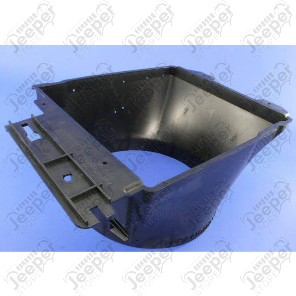Carter plastique de ventilation (Buse d'air) moteur 2.5L essence pour Jeep Wrangler TJ / 1113.22JS2 / 52027926 / 52027926AB / 52027926AC