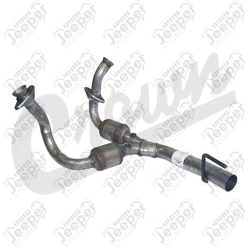 Sorties de collecteurs avec les 2 catalyseurs 4.7L V8 Jeep Grand Cherokee WJ, WG
