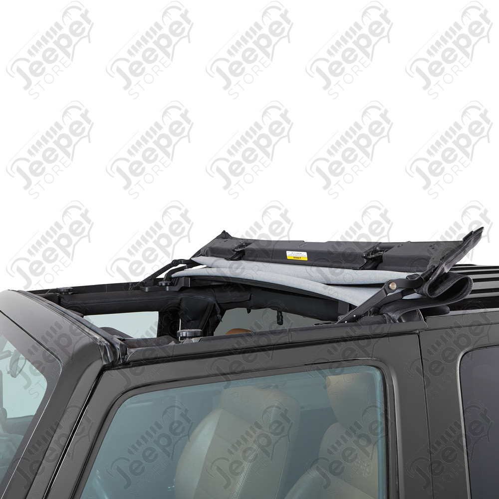 Bache Sunrider pour Hard Top couleur: Black Twill pour Jeep Wrangler JK (2 et 4 portes) 