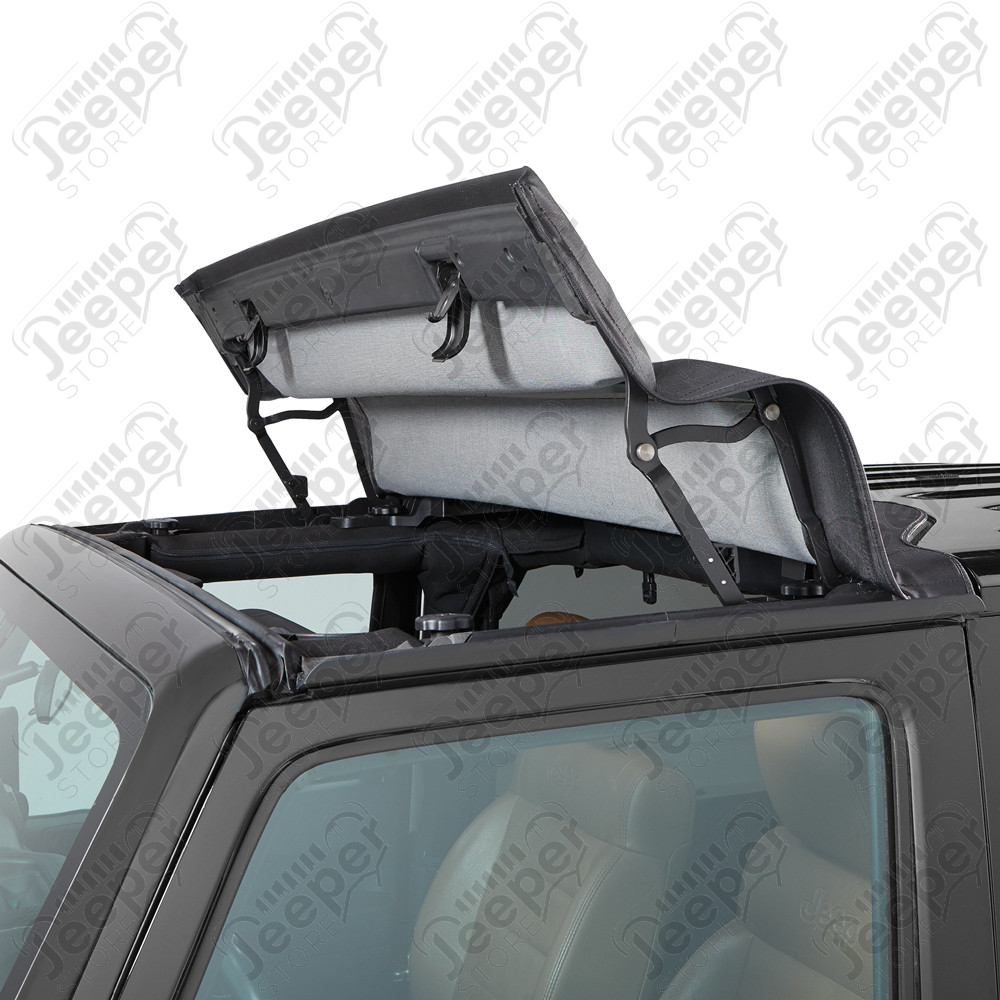 Bache Sunrider pour Hard Top couleur: Black Twill pour Jeep Wrangler JK (2 et 4 portes) 