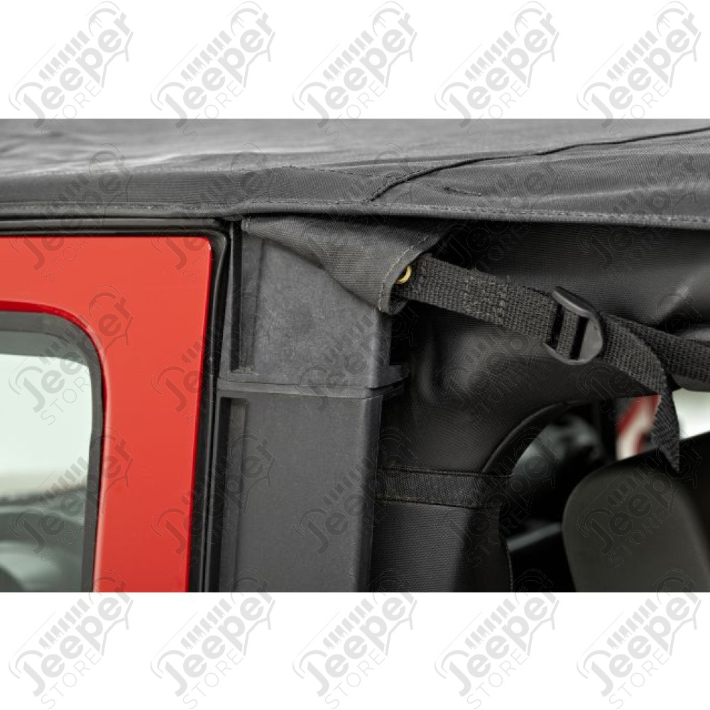 Bikini Safari " Cable Style " couleur: black Diamond pour Jeep Wrangler JK unlimited 4 portes