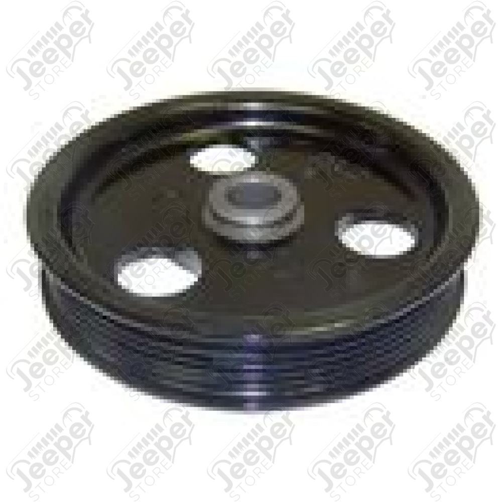 Poulie de direction assistée 2.5L et 4.0L essence, (courroie plate - 135mm - 6 gorges) Jeep Cherokee XJ