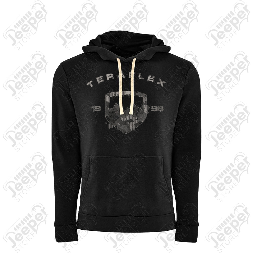 TeraFlex Icon Pullover Hoodie w/ Camo Graphic & Pocket – 3X-Large