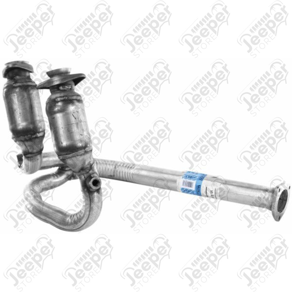Tube de sortie de collecteur + catalyseurs 4.0L Jeep Wrangler TJ