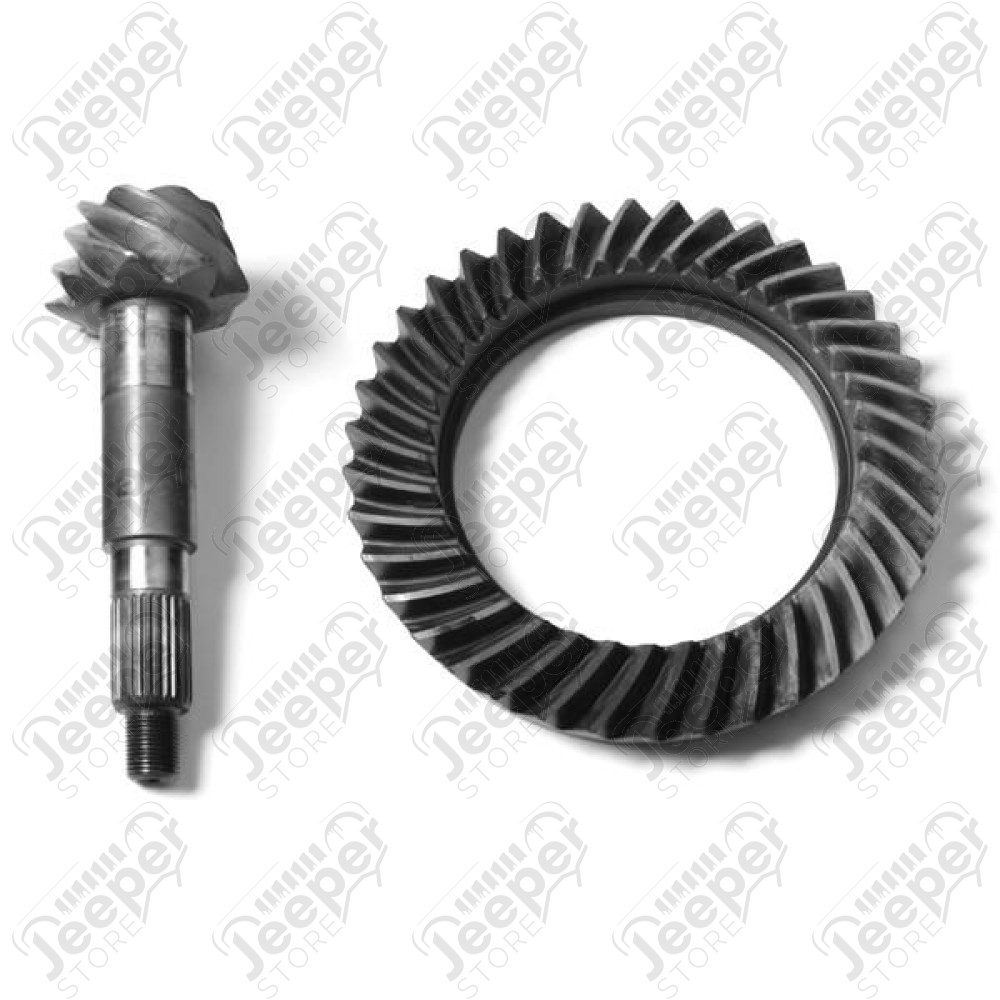 Ring and Pinion, 5.38 Ratio, Rear; 07-18 Wrangler JK/JKU, for Dana 44