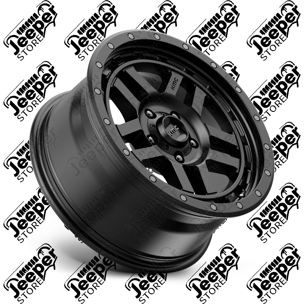 Jante Aluminium KMC KM540 Recon Black 9x17 / 5x127 / ET : -12 - KM54079050712N