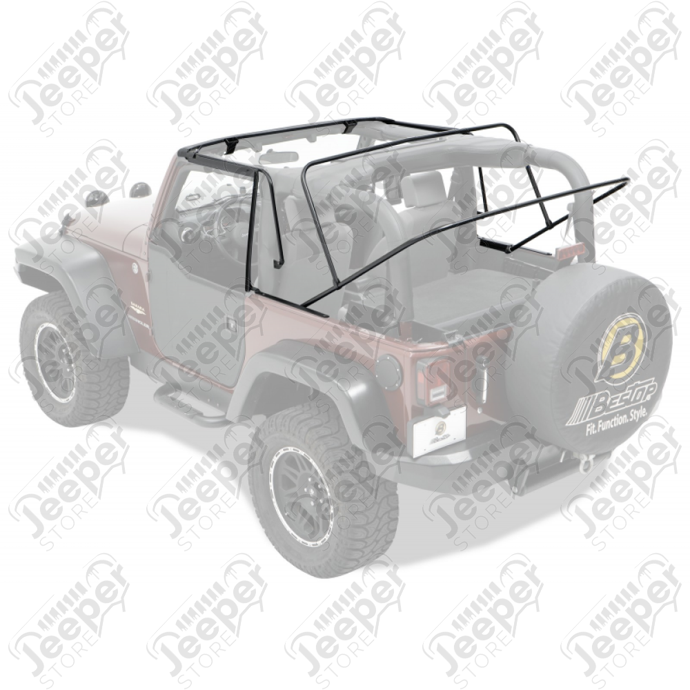 Bâche complète "Supertop" avec fenêtres teintées, couleur: Khaki Diamond, Wrangler JK Unlimited (4 portes)