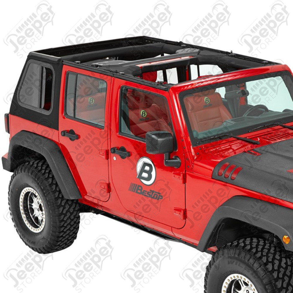 Bache complete Trektop Pro Hybrid Jeep Wrangler JK Unlimited (4 portes)