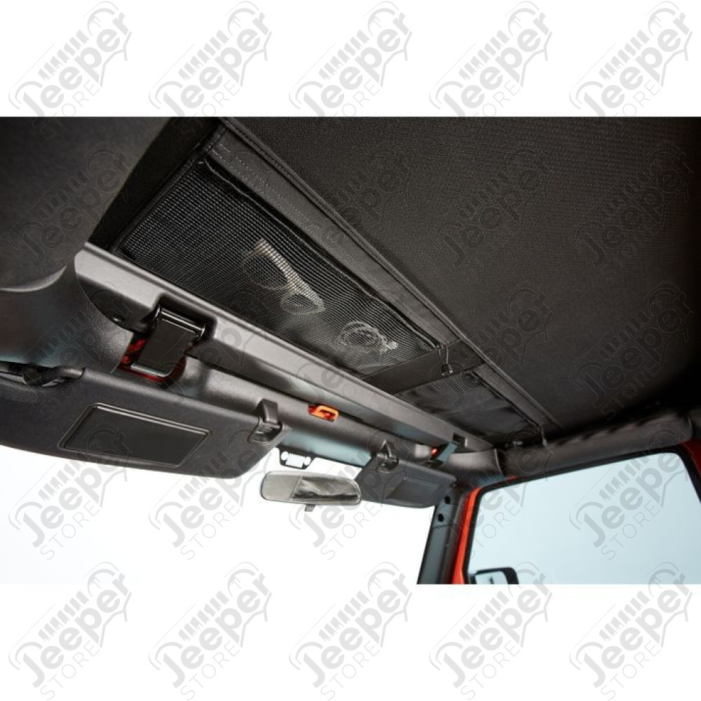 Bache Trektop Glide - Couleur : Crushed Red Pepper (Rouge foncé) - Tissu : Twill - Jeep Wrangler JK Unlimited (4 portes)