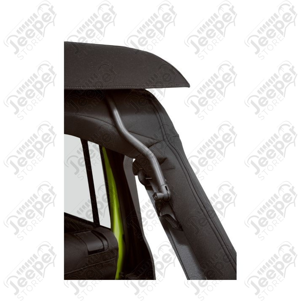 Bache Trektop Glide - Couleur : Black Diamond - Tissu : Vinyl - Jeep Wrangler JK Unlimited (4 portes)