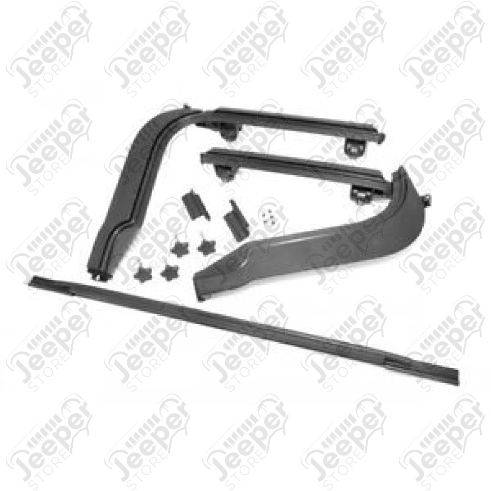 Kit encadrement de portes avec baguette de coffre - Jeep Wrangler TJ - 55012-01
