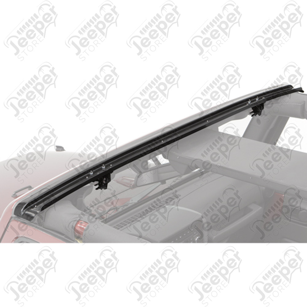 Baguette de fixation pour baie de pare brise pour modèle de bâche avec système NX pour Jeep Wrangler JK 