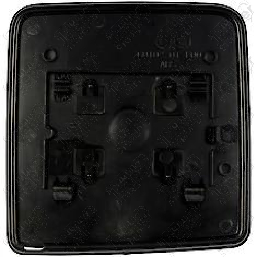 Verre (miroir) de rétroviseur gauche (manuel, non chauffé) pour Jeep Wrangler JK