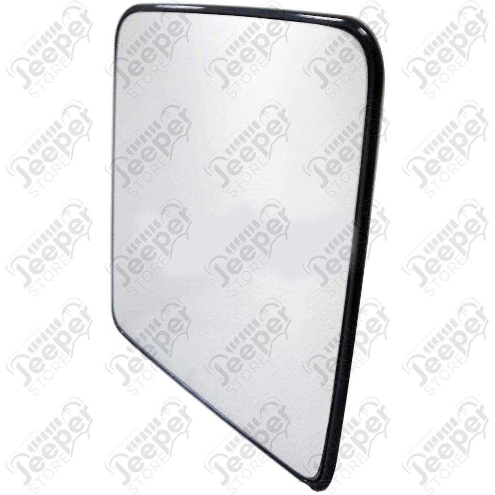 Verre (miroir) de rétroviseur gauche (manuel, non chauffé) pour Jeep Wrangler JK